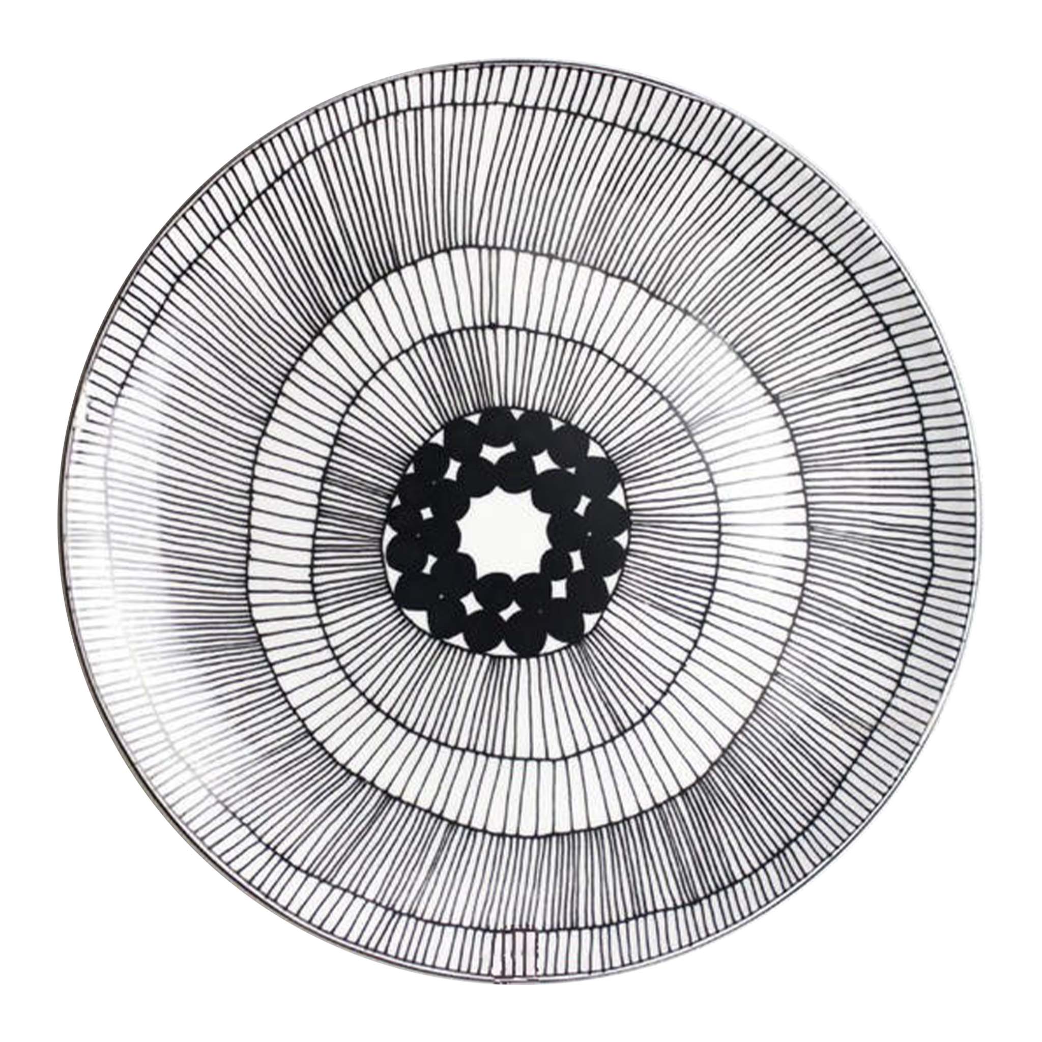 Fornasetti Piatto da parete Tema e Variazioni n.143 - Bianco
